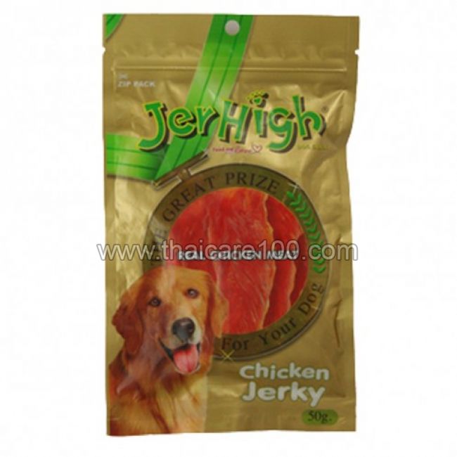 Вяленое мясо курицы для собак Dog Food Jerhigh Chicken Jerky