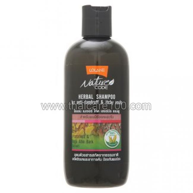 Шампунь против перхоти Lolane Nature Code Herbal Shampoo for Anti-Dandruff & Itchy Scalp