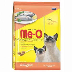 Сухой корм для взрослых кошек со скумбрией Me-O Cat Food (1300 гр)