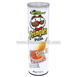 Чипсы Принглз со вкусом пиццы Pringles Potato Chip Pizza Flavour (110 гр)