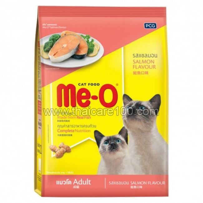 Сухой корм с Лососем для взрослых кошек от 1 года ME-O Cat Food Salmon (1100 гр)