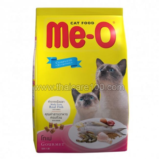 Корм с морепродуктами и курицей для взрослых кошек от 1 года ME-O Cat Food Flavor (1200 гр)