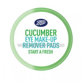 Огуречные патчи для удаления макияжа глаз Boots Cucumber Eye Remover Pads