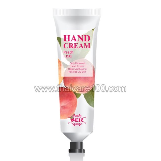 Персиковый крем для сухой кожи рук и ногтей Neil Peach Hand Cream