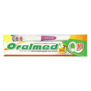 Зубная паста для чувствительных зубов с пчелиной смолой Oralmed PPL Q10 