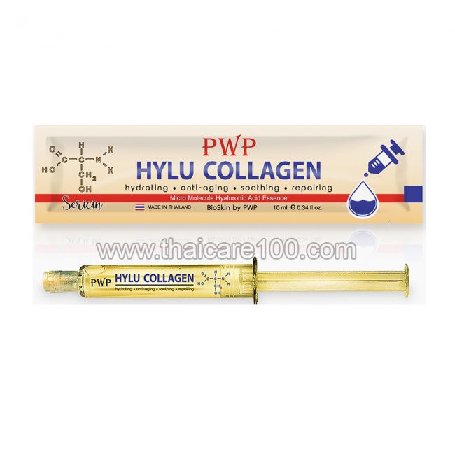 Комплекс-сыворотка для лица и шеи PWP Hylu Collagen Sericin