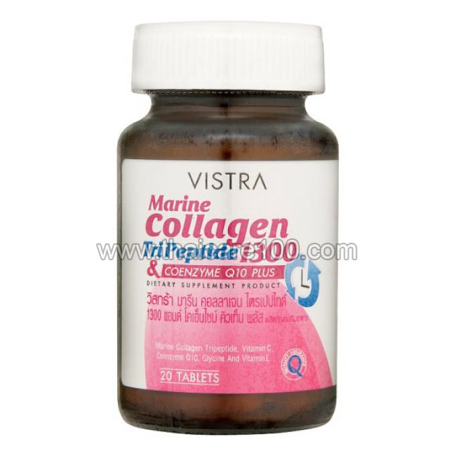 Коллаген  для сохранения молодости кожи с коэнзимом Vista Marine Collagen Tri Peptide (20 шт)