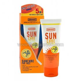 Водостойкий увлажняющий солнцезащитный лосьон-крем Argussy Sun Care SPF50