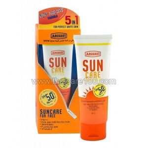 Водостойкий увлажняющий солнцезащитный лосьон-крем Argussy Sun Care SPF50