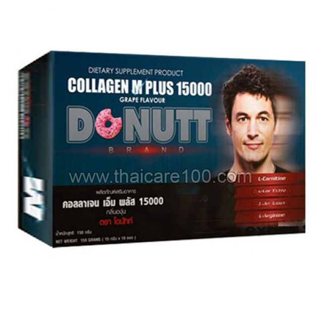 Чистый коллаген для мужчин Donut Collagen M Plus 15000 мг. 