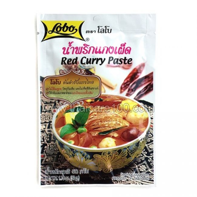 Красная карри паста Red Curry Paste