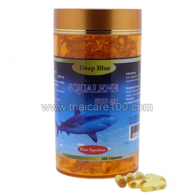 Сквален акулы Deep Blue Squalene 5000 мг
