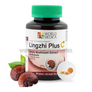 Экстракт гриба Рейши (Линчжи) с витамином С Khaolaor Lingzhi Plus Extract World Medica