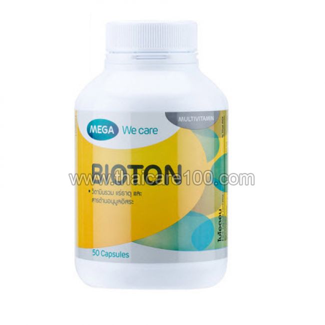 Витаминный комплекс с биотином Mega We Care Bioton
