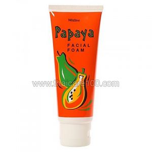 Пенка для умывания Mistine Papaya Facial Foam с папайей