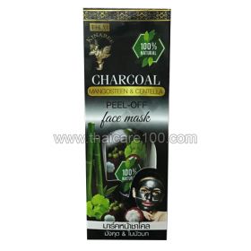 Маска-пленка с лечебным углем и мангустином Thai Kinaree Charcoal Peel-Off Mask