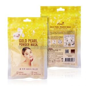 Порошковая маска Moods Gold Pearl Powder Mask с золотом и жемчужной пудрой