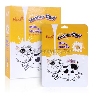 Тканевая маска с молоком и медом Moods для глубокого увлажнения кожи