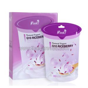 Маска для лица Moods Natural Yogurt Q10 Facial Mask с молочным протеином и Q10 