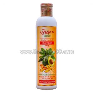 Шампунь с авокадо и провитамином В5 Jinda Avocado Herbal Shampoo