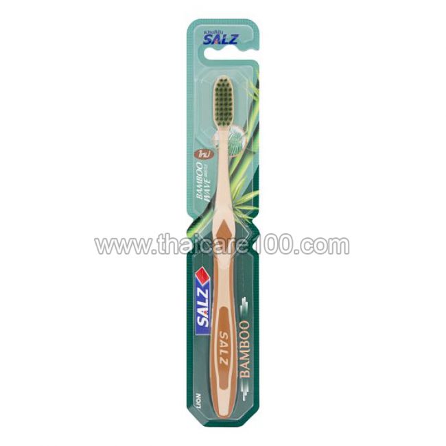 Бамбуковая зубная щетка Salz Bamboo Toothbrush