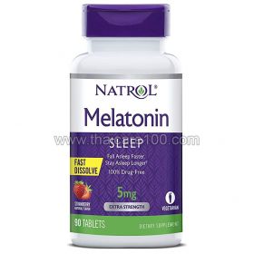 Таблетки от бессоницы и при нарушениях сна Natrol Melatonin 5 mg