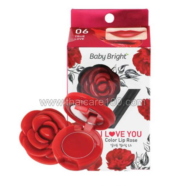 Бальзам для губ с экстрактом болгарской розы Baby Bright