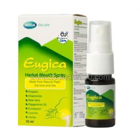 Спрей для горла с солодкой Eugica Herbal Mouth Spray Mega We Care