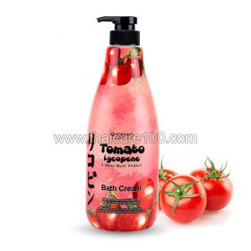 Гель для душа с ликопином Scentio Tomato Lycopen & Nano Multi Vitamin 