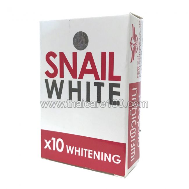 Отбеливающее улиточное мыло Snail White *10 Soap