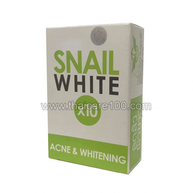 Отбеливающее улиточное мыло от акне Snail White Acne Soap