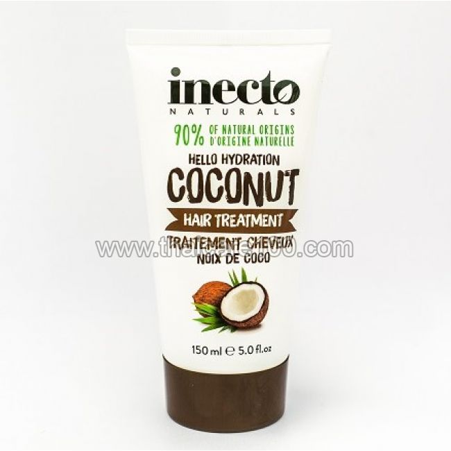 Маска для волос от Inecto «Pure Coconut» на основе 100% кокосового масла