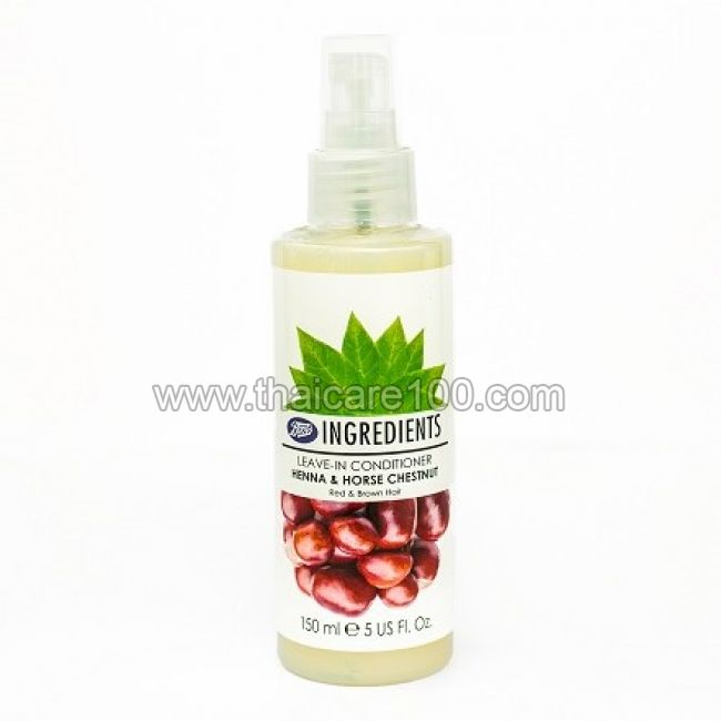 Кондиционер хна и каштан Henna and chestnut  для красных и коричневых волос от Boots Ingredients
