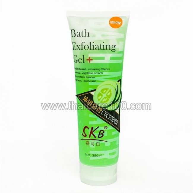 Освежающий отшелушивающий спа-гель для душа SKB Bath Exfoliating Gel+ with Cucumber от Belov