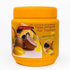 Маска для волос Carebeau Papaya and Egg Yolk Hair Tretment с папайей и яичным желтком