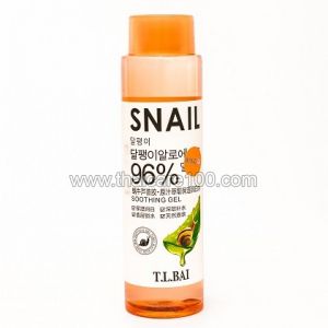 Питательный тоник T.L.BAI Snail and Aloe Soothing Gel 98% с улиткой 