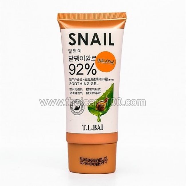 ВВ крем с улиткой T.L.BAI Snail and Aloe BB cream 98%