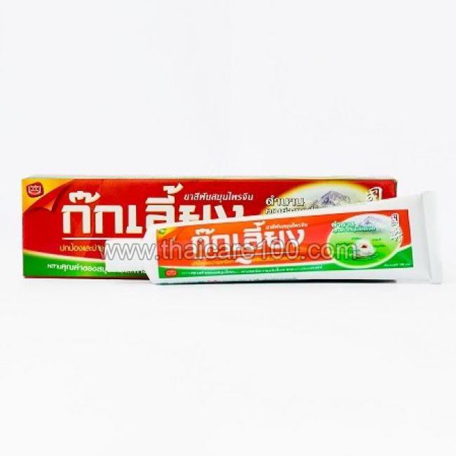 Зубная паста с лотосом и женьшенем Kokliang Chinese herbal toothpaste (100 гр)