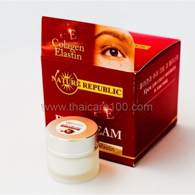 Крем для области под глазами Eye Cream with Collagen & Elastin с коллагеном и эластином