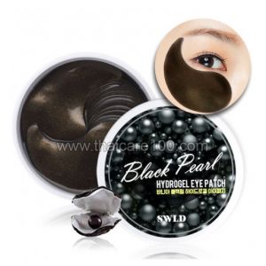 Гидрогелевые патчи с черным жемчугом Bania Natural Black Pearl Hydrogel Eye Patch