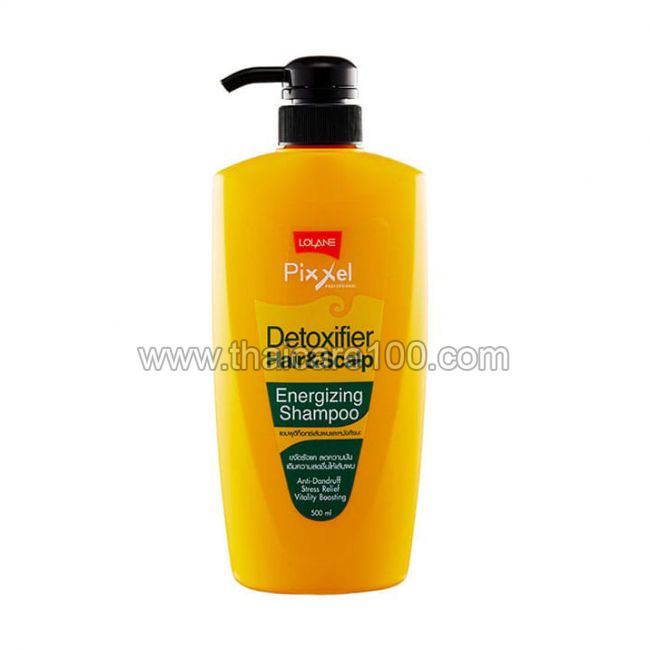 Детокс-шампунь Lolane Pixxel Professional Detoxified Hair &Scalp Energizing Shampoo