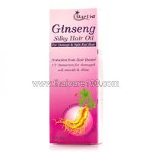 Шелковая сыворотка с женьшенем Star list Ginseng Silky Hair Oil