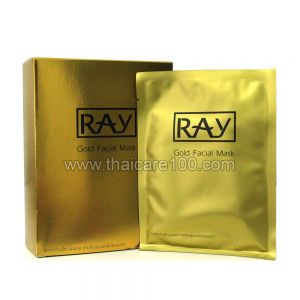 Маска с экстрактом золота RAY Facial Mask Gold 