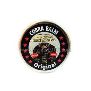 Змеиный бальзам Black Cobra Bamboo & Charcoal Aroma Massage Balm