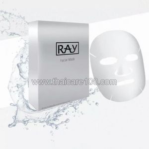 Серебрянная антивозрастная тканевая маска для лица Ray Silk Silver