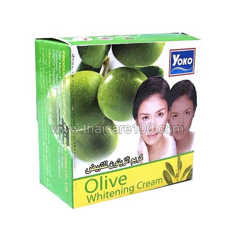 Отбеливающий крем с оливками Yoko Olive Whitening Cream