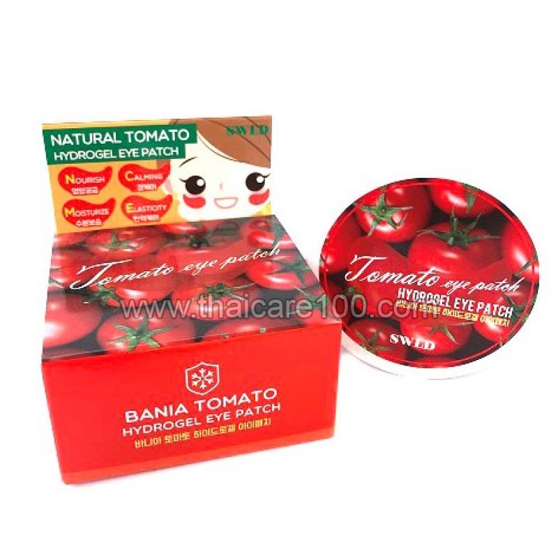 Гидрогелевые патчи с ликопином Bania Natural Tomato Hydrogel Eye Patch