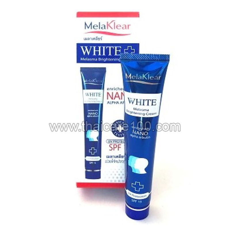 Нано-крем против мелазмы Melaklear White+ Melasma Brightening Cream