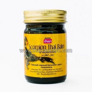Черный бальзам с ядом скорпиона Scorpion Thai Balm Banna