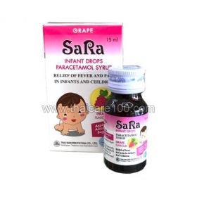 Жаропонижающий сироп с рождения SaRa Infant Drops Paracetamol